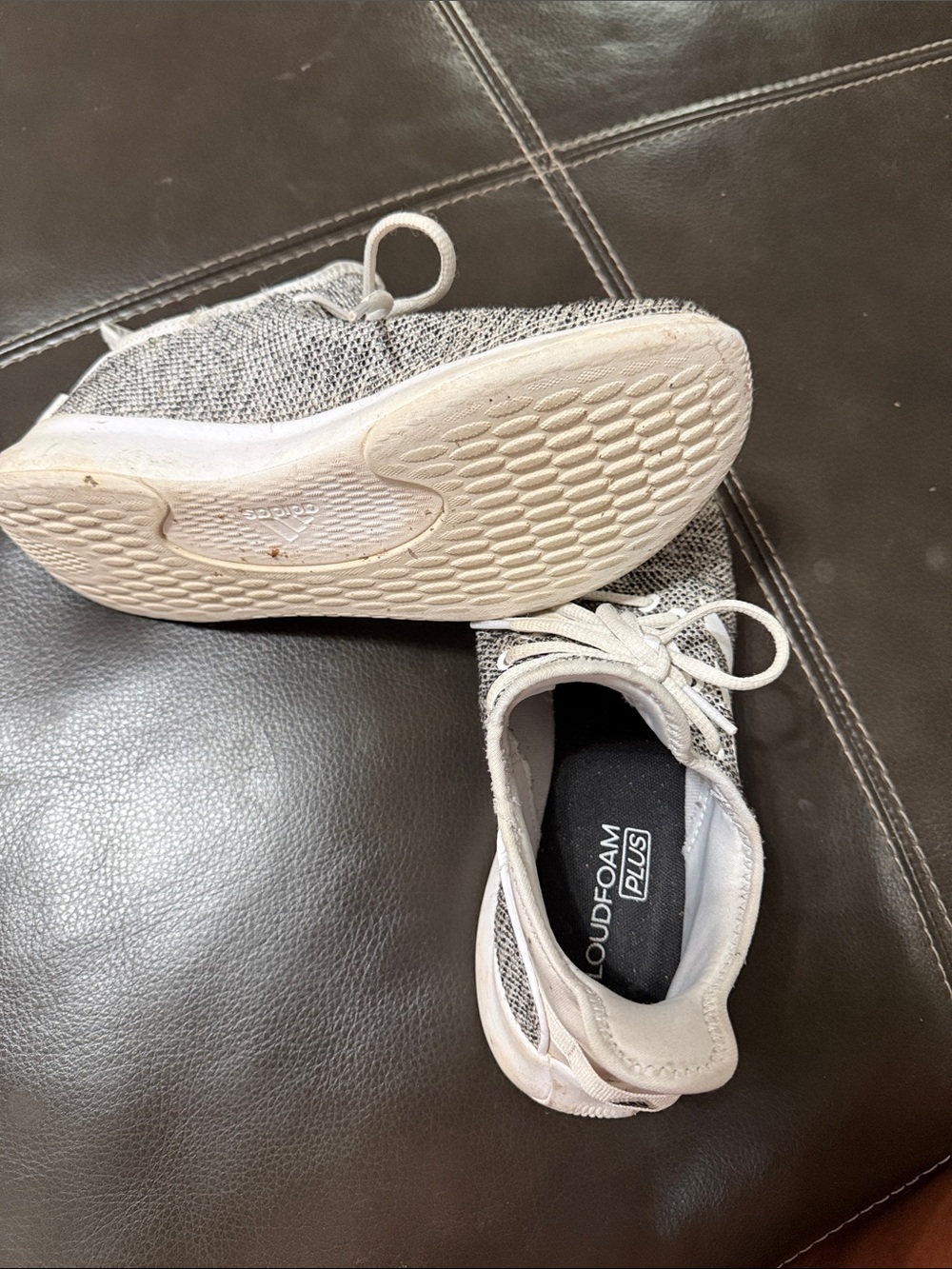 adidas Cloudfoam Plus Women's Sneakers in Light Gray